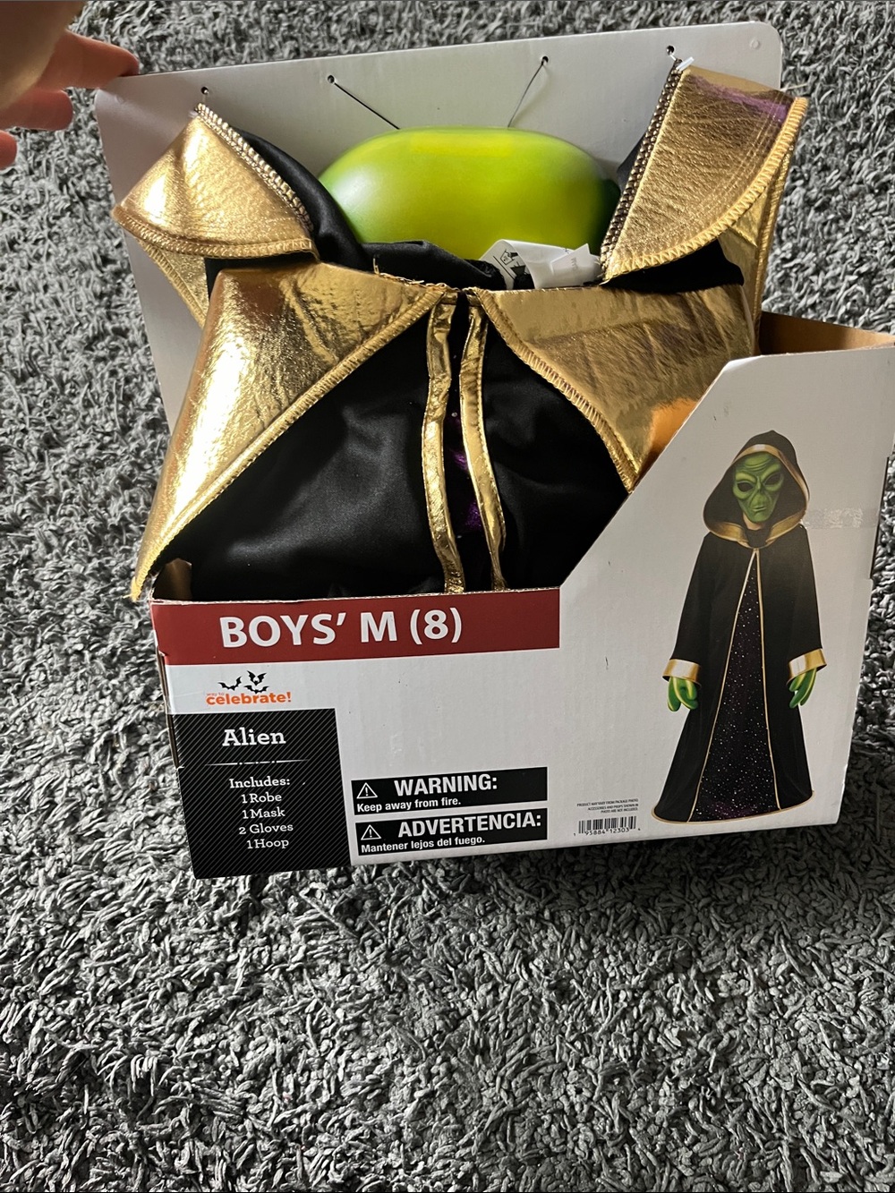Boys costume Halloween 8year new
